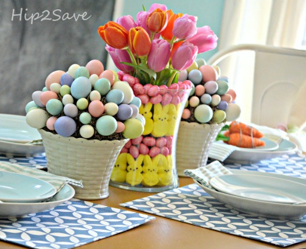 Hip 2 Save, Easter Decor Inspiration via House of Hargrove