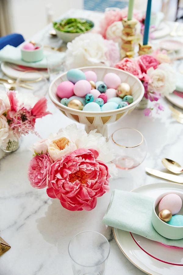 Style by Emily Henderson, Easter Decor Inspiration via House of Hargrove