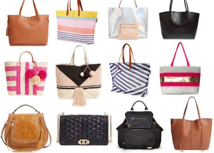 Faux Leather Totes, Beach Bags, Purses and Backpacks