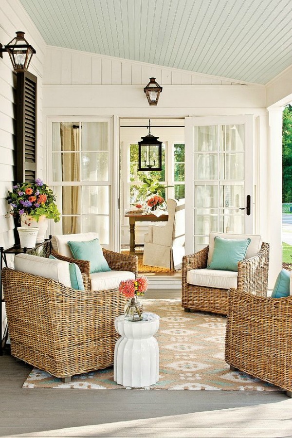 via Country Home Tours, Beautiful Outdoor Spaces