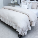Linen Ruffle Bedding…the look for less!