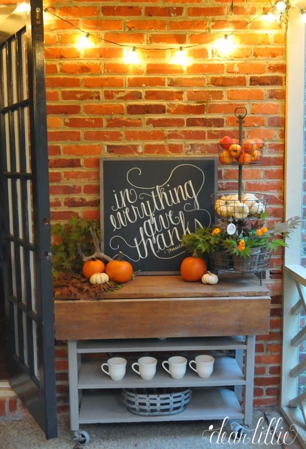 Get your front porch ready for fall with some amazing Fall Front Porch Inspiration!