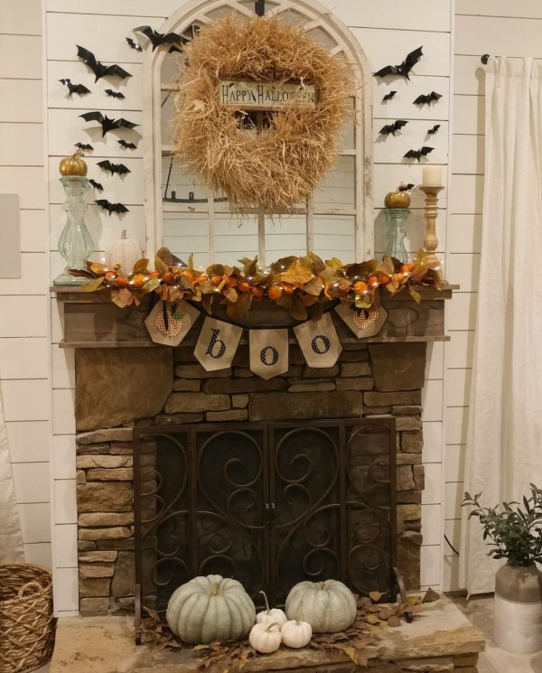 Creeping it real with some amazing Farmhouse Halloween Decor ideas!