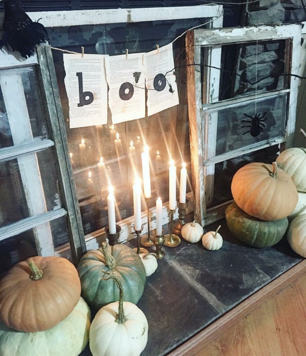 Creeping it real with some amazing Farmhouse Halloween Decor ideas!
