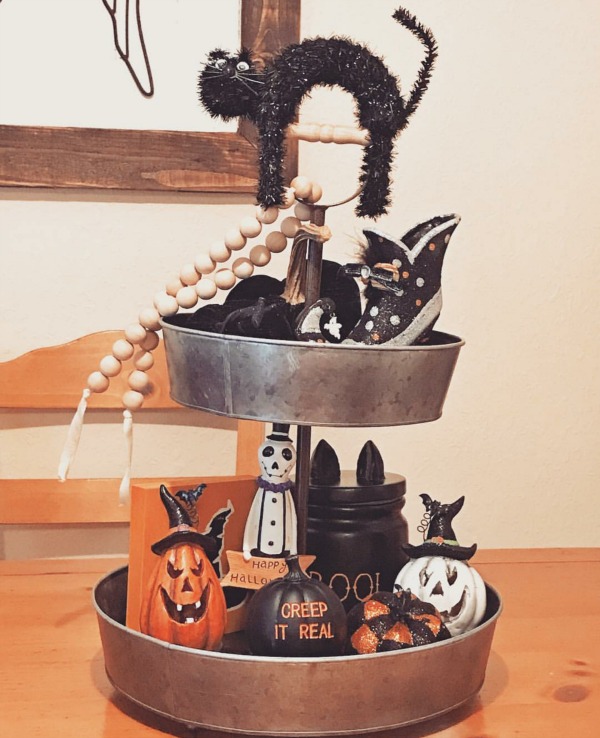 Creeping it real with some amazing Farmhouse Halloween Decor ideas!