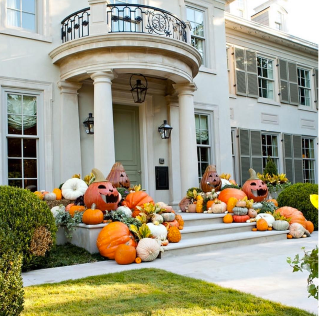  Halloween  Front  Porch  Inspiration Tons of amazing ideas