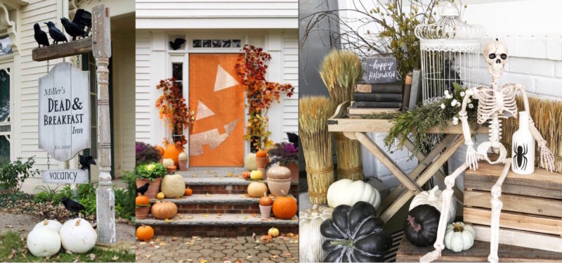 Halloween Front Porch Inspiration: Tons of amazing ideas