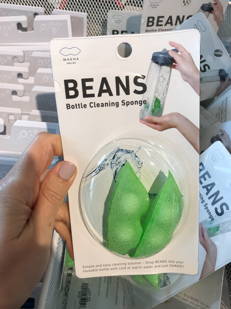 Bottle Cleaning Sponge Beans