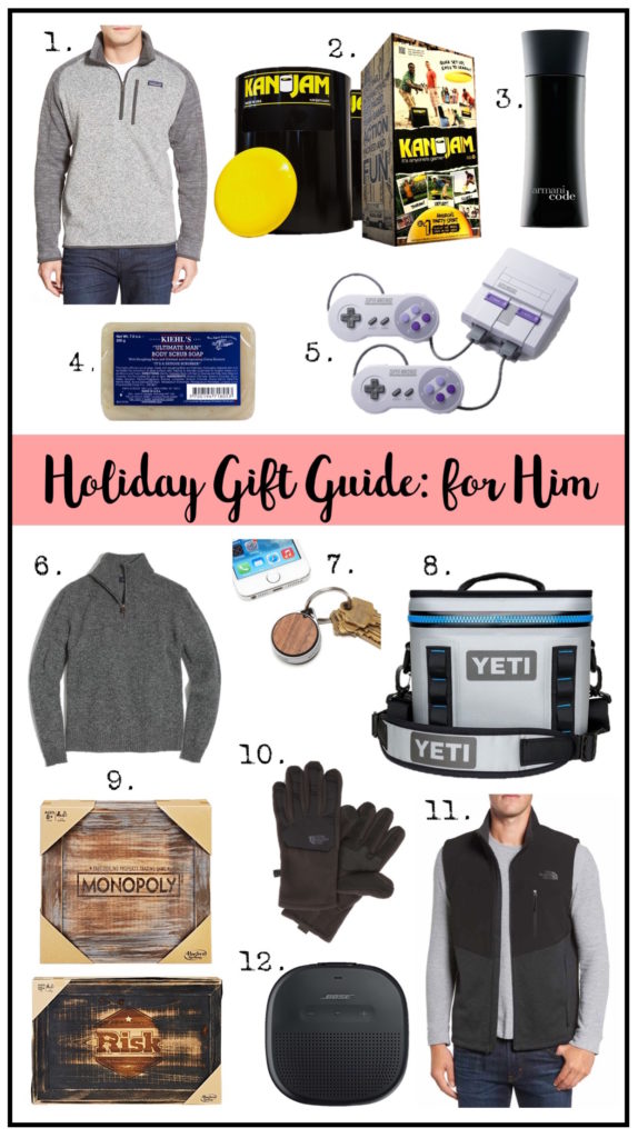 Holiday Gift Guide for HIM