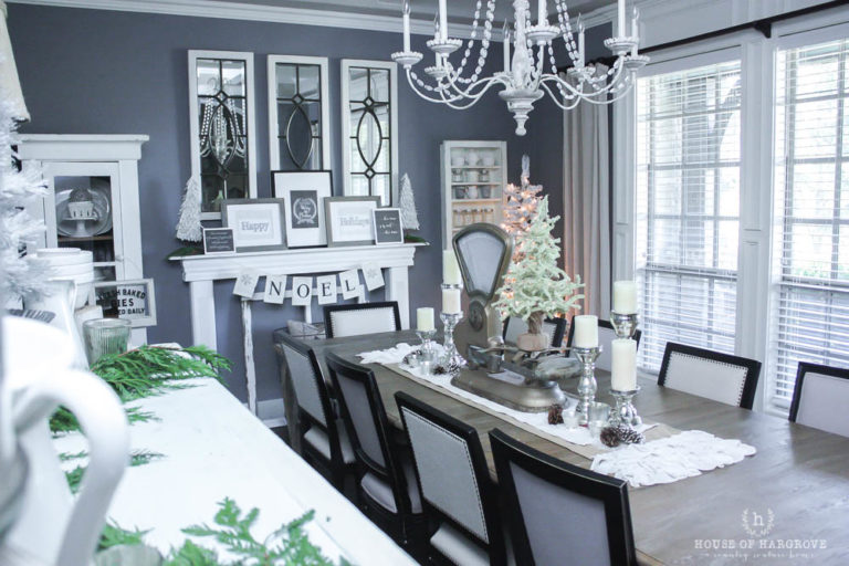 Holiday Home Tour 2017 edition: Winter Wonderland