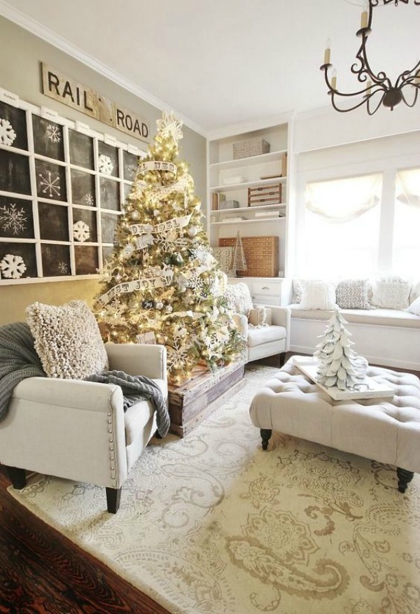 Check out all the ideas for fabulous Farmhouse Christmas Decor!