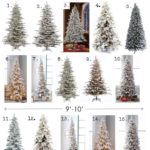 BEST FLOCKED CHRISTMAS TREES 2.0: MULTIPLE STYLES AND SIZES