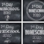 First Day of Homeschool Printables