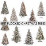 BEST FLOCKED CHRISTMAS TREES