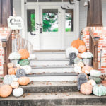 Farmhouse Halloween Porch