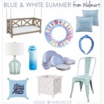 BLUE & WHITE WALMART FINDS