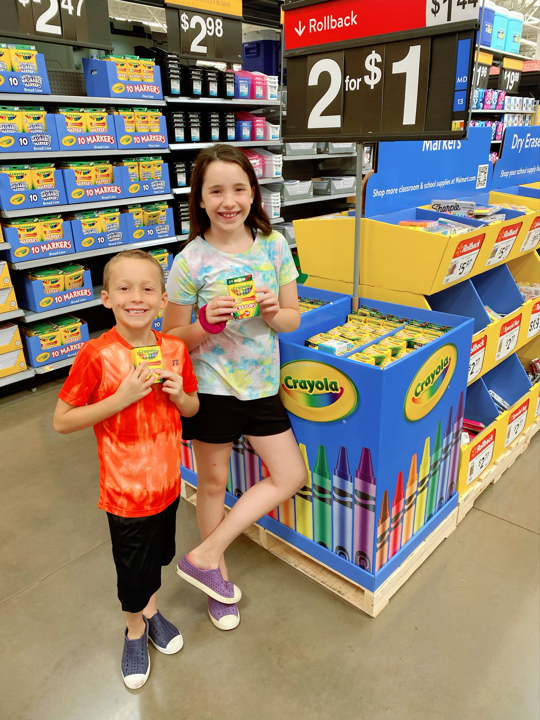 Walmart has 100+ school supplies under $1 