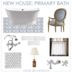 NEW HOUSE: PRIMARY BATH DESIGN BOARD