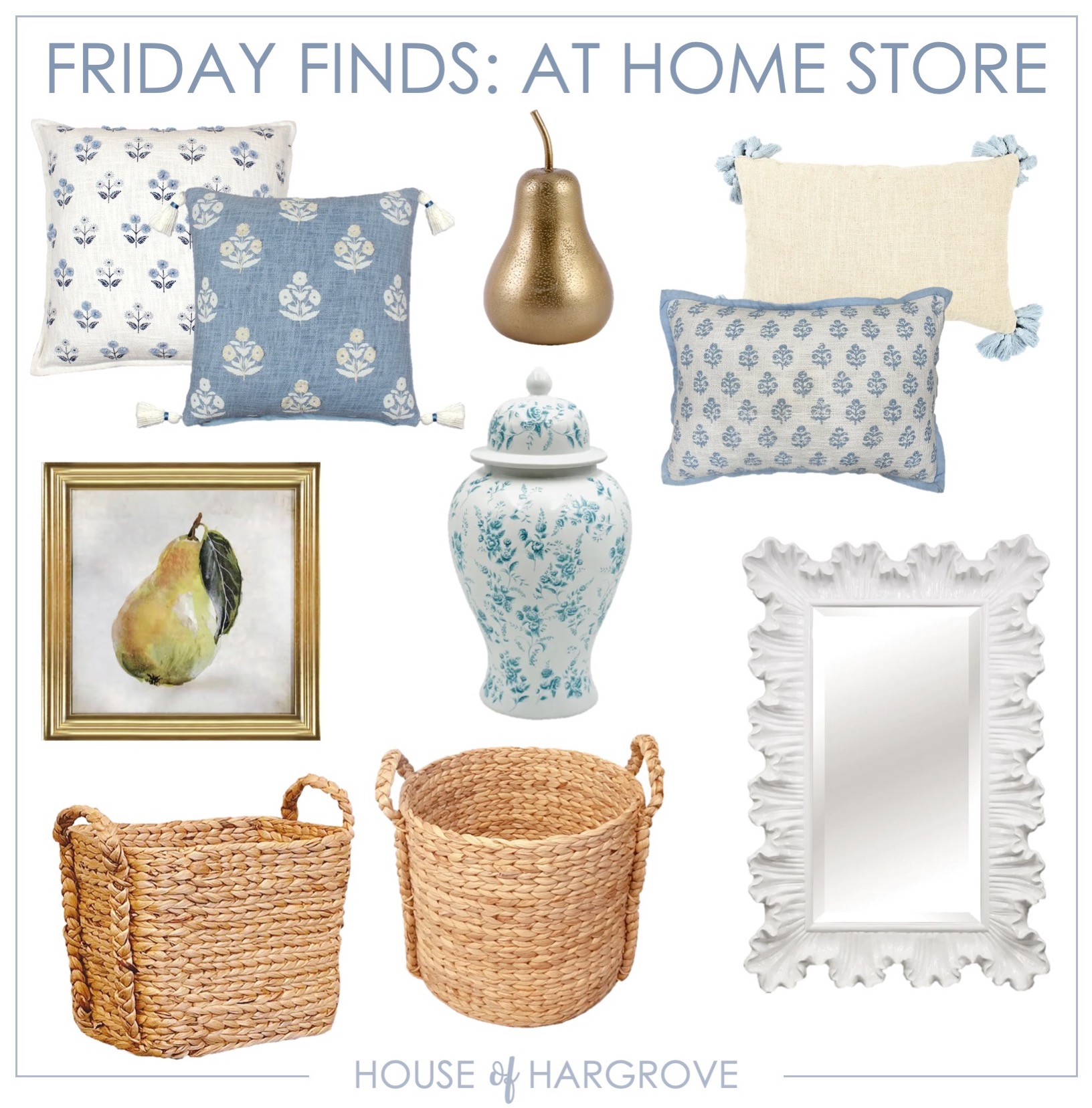 Here are some of my favorite  home decor finds and how I styled