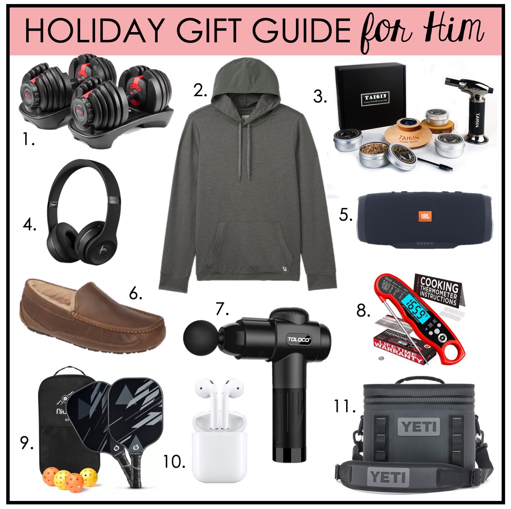 Holiday Gift Guide | For Husband, Boyfriend, Partner | Live Love Sophia