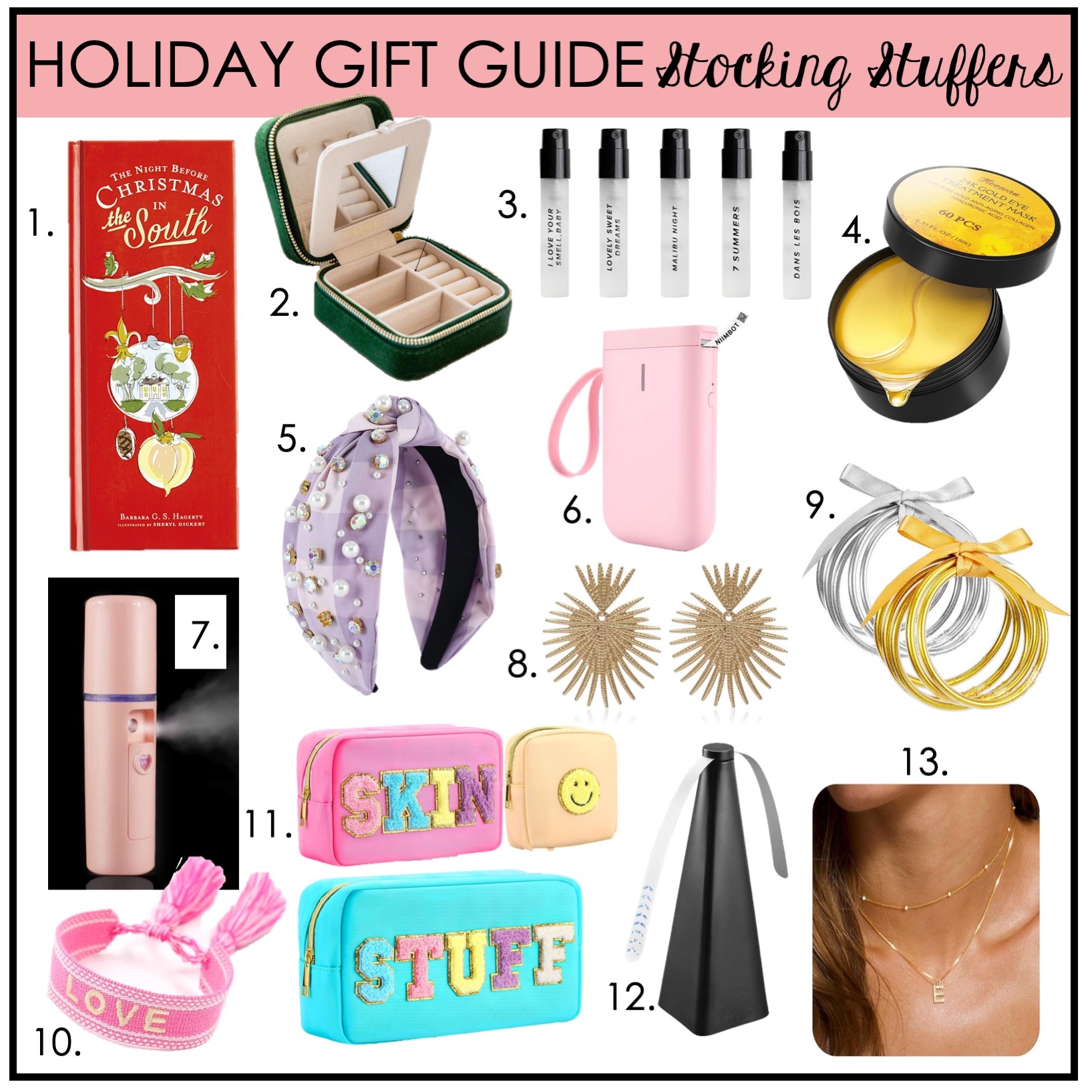 GIFT GUIDE: UNDER $15  STOCKING STUFFERS - House of Hargrove